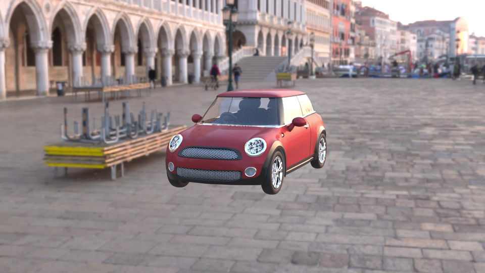 Mini Cooper 3D Model